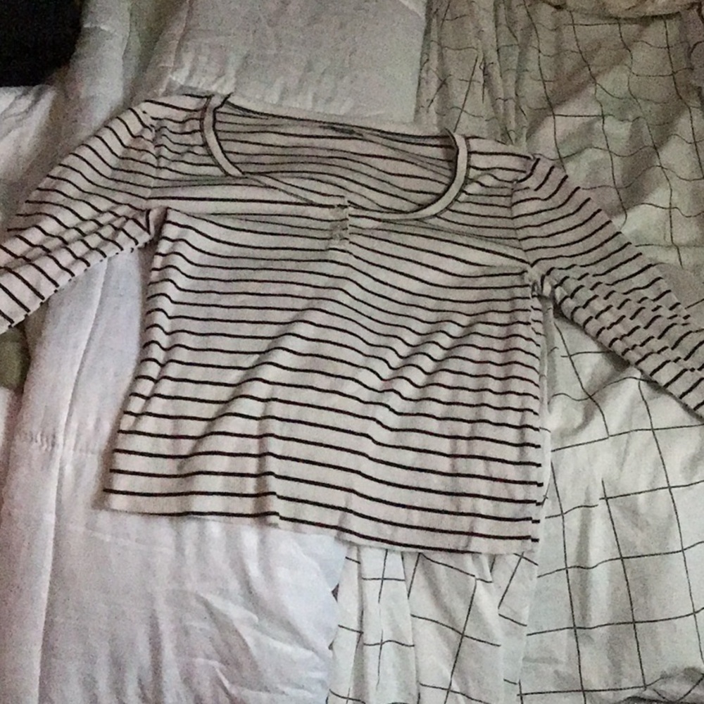 Stripped crop top